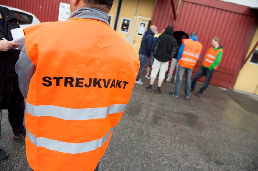 How do strikes work in Sweden and what are your rights?