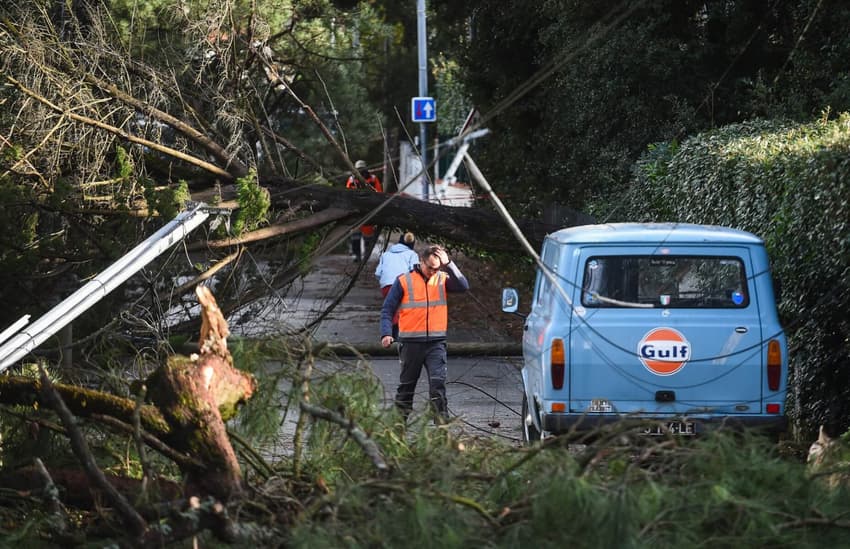 Severe travel disruption, power cuts and 190km/h winds as Storm Ciaran hits France