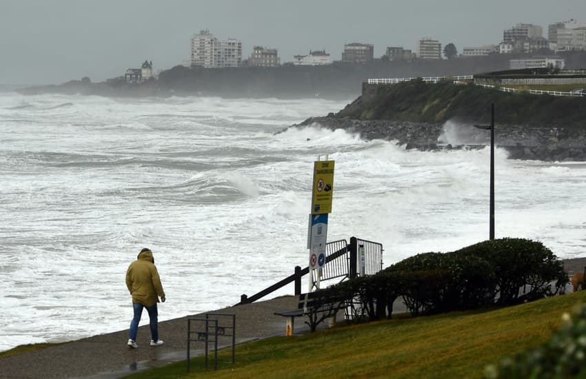 Concern as Storm Domingos set to hit France on Saturday evening