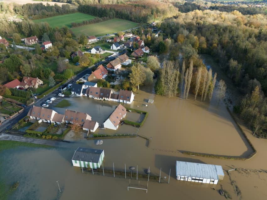 Rain in northern France raises fears of new flooding