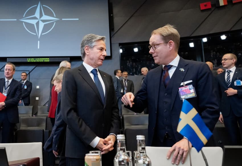 Foreign Minister: Sweden could join Nato 'in a couple of weeks'