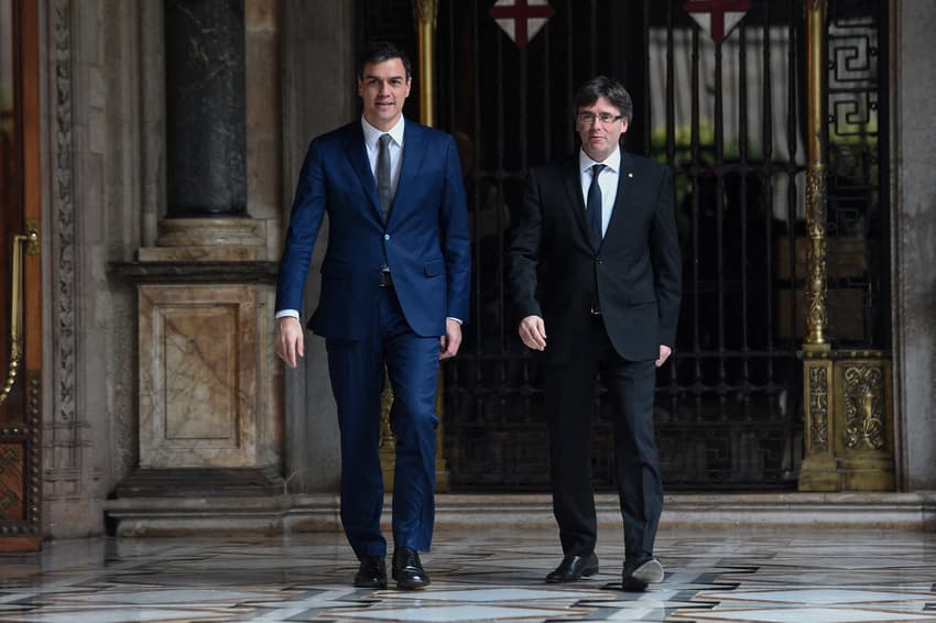 Spain's PM strikes key deal with Catalan separatists to keep him in power