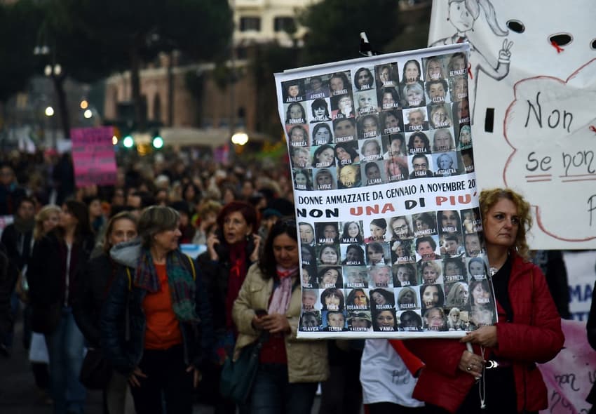 Italy pledges crackdown on violence against women after student's murder