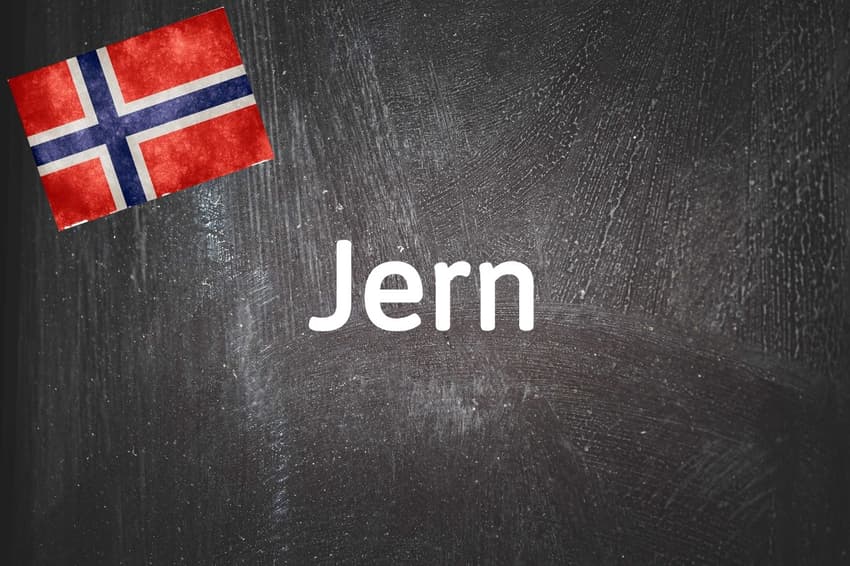 Norwegian word of the day: Jern