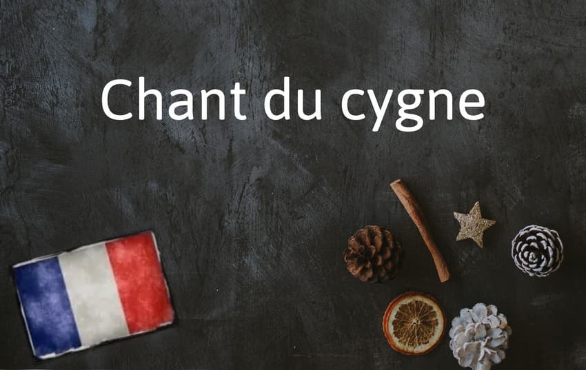 French Expression of the Day: Chant du cygne
