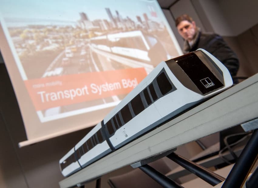 Berlin to test out 'magnetic' monorail line