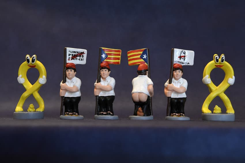 'Pooper' figures star in nativity scenes in Spain