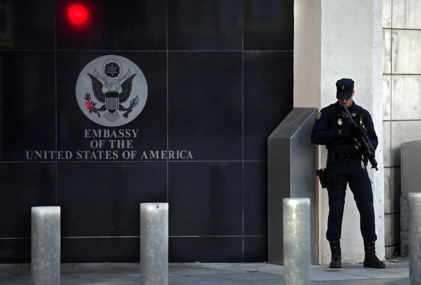 Spain expels two US embassy staff over spying dispute