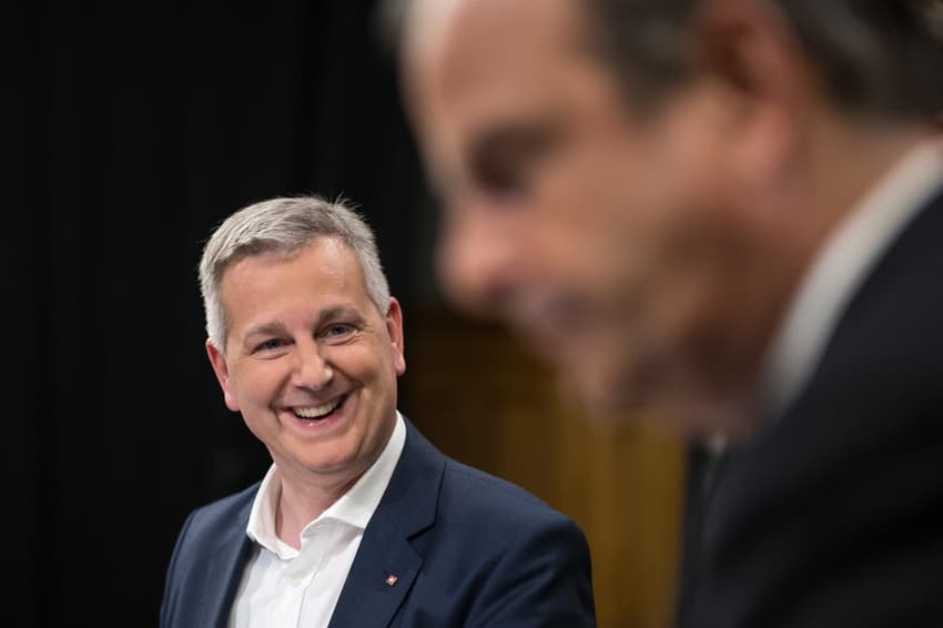 Swiss hard right chief stepping down after elections triumph
