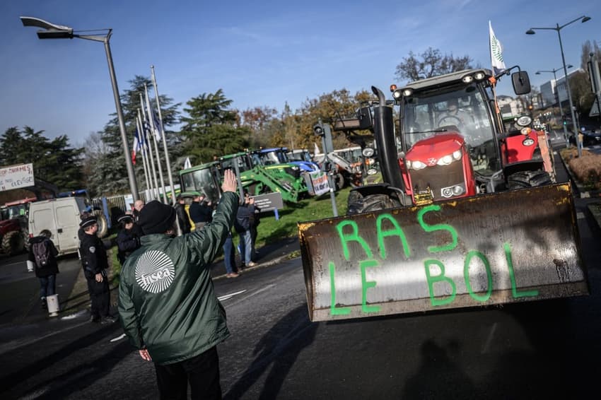 OPINION: French farmers' signpost protests indicate a major clash on the horizon