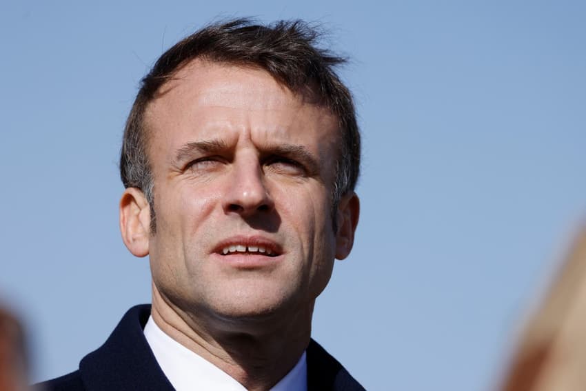 Macron expresses 'great concern' about Gaza Catholic parish