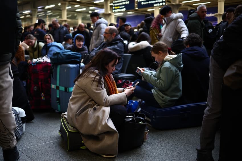 'Lots of people crying' - Eurostar cancellations cause misery for New Year travellers