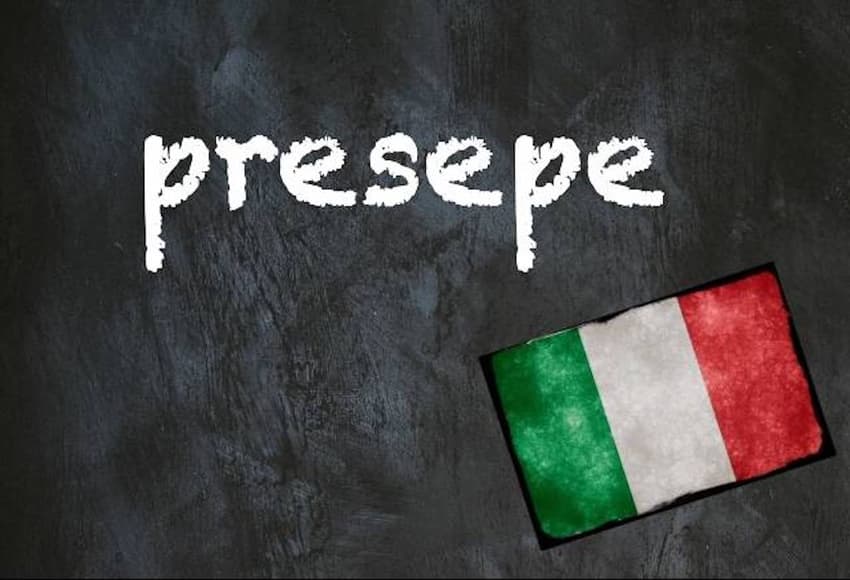 Italian word of the day: 'Presepe'