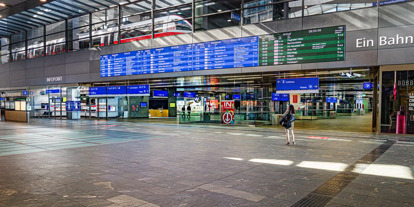 Where are Austria's best train stations?