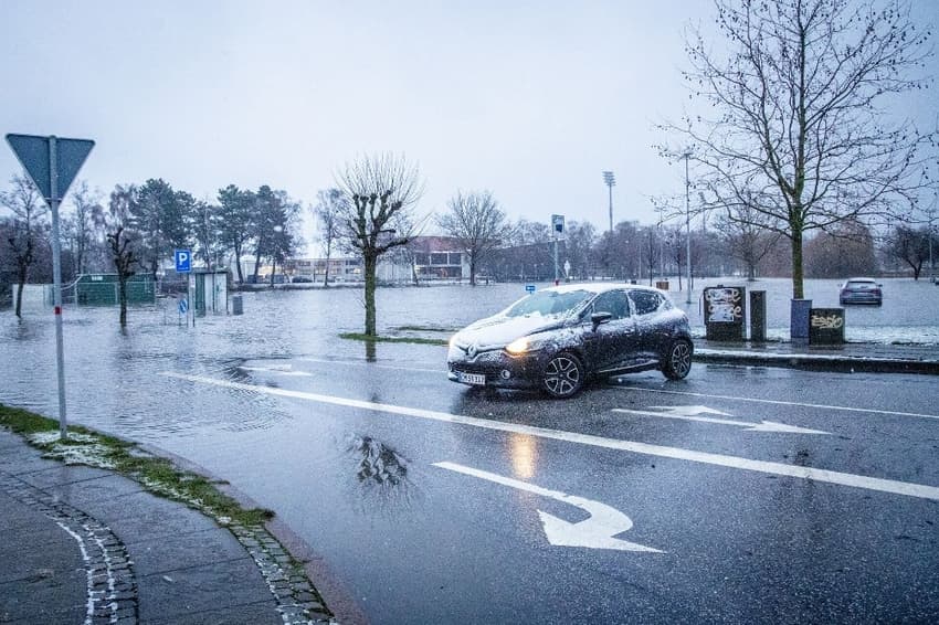 IN PICTURES: Blizzards and heavy rain cause chaos in Denmark