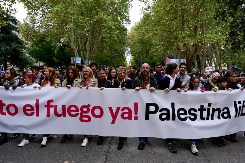 Spain's coalition party Sumar backs UN court case against Israel