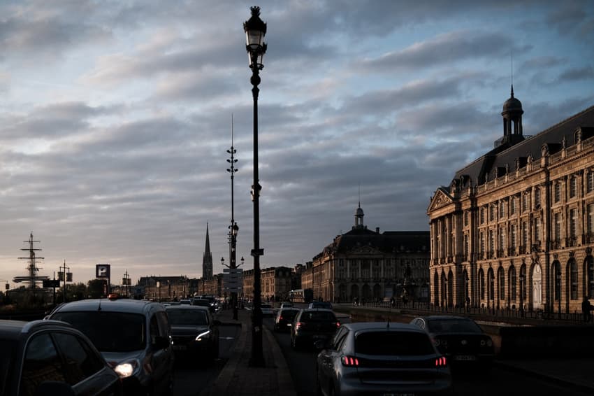 Why is Bordeaux the worst city in France for traffic jams?