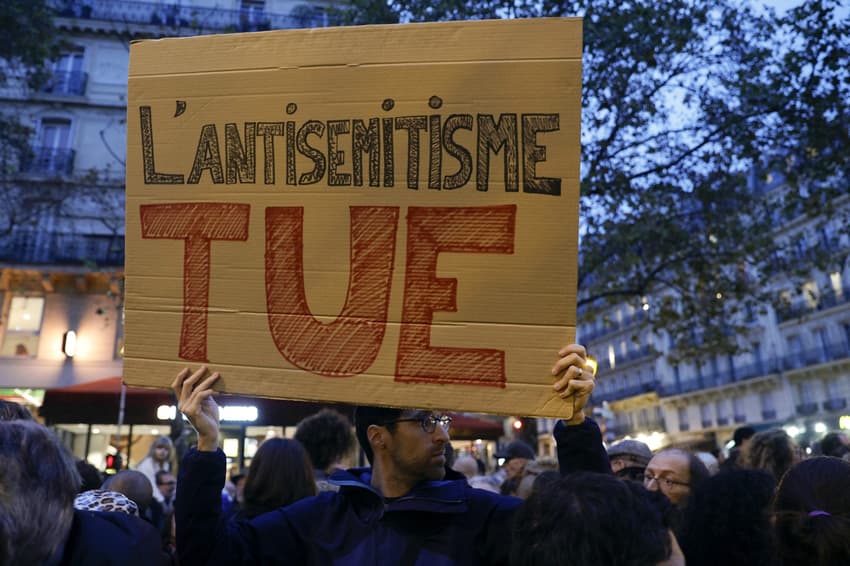 Anti-Semitic acts quadrupled in France last year