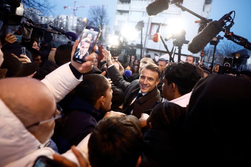 Inside France: Macron goes XL, baby blues and franglais fashion