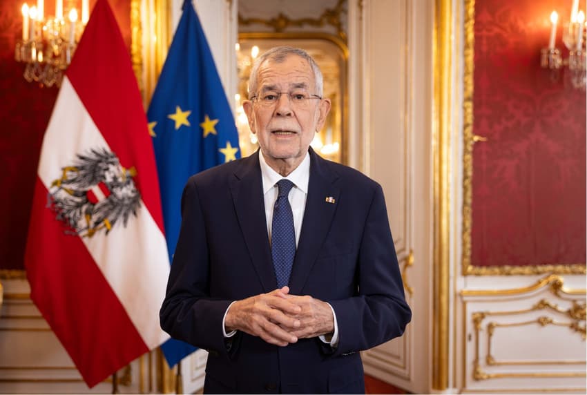'Talk more to each other': The Austrian president's New Year message