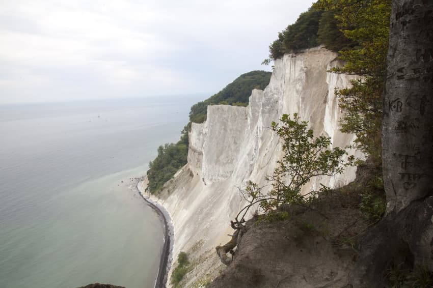 Two landslides hit famed Møns Klint cliffs in Denmark