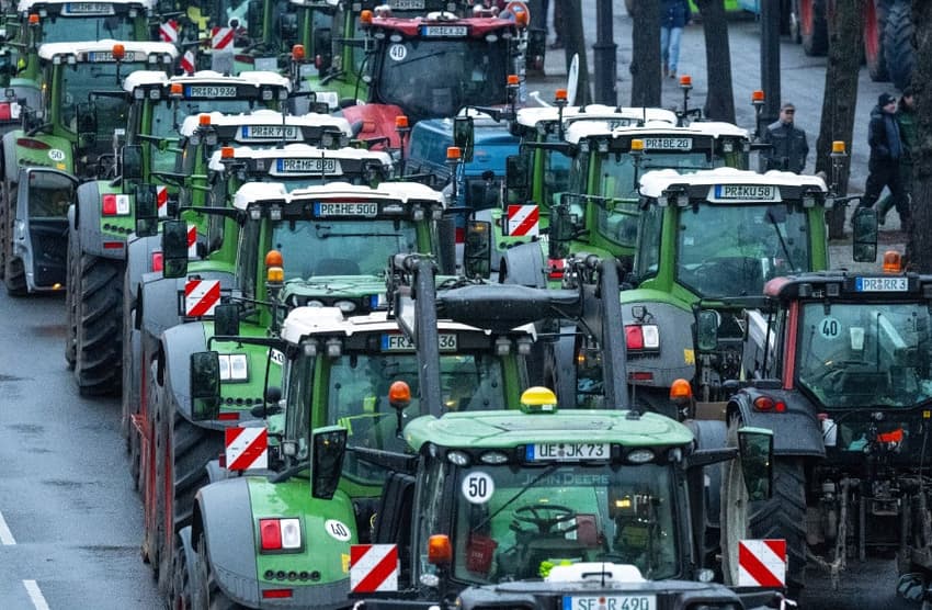 5,000 tractors: Berlin braces for largest farmer demonstration to date