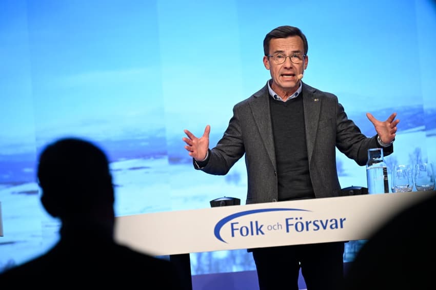 PM Ulf Kristersson: 'If you don't want to defend Sweden – don't be a Swedish citizen'