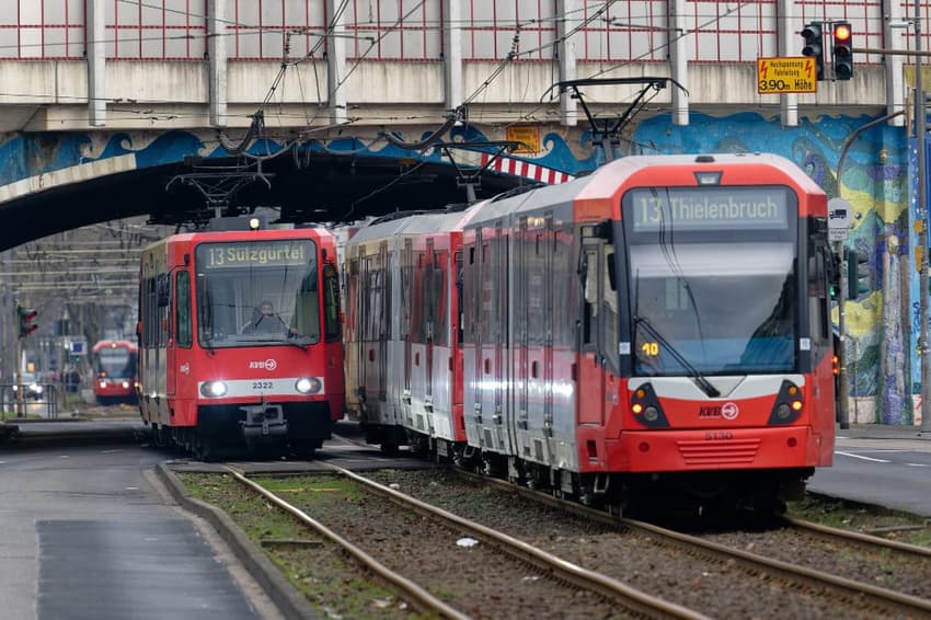 Where will public transport in Germany be affected by strikes on Friday?