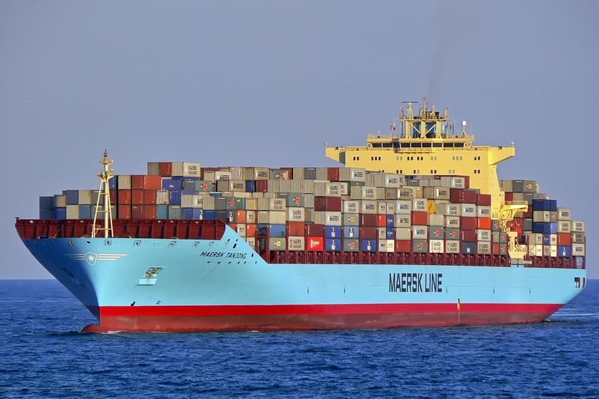 Danish shipping giant Maersk's profit sinks amid Red Sea risk