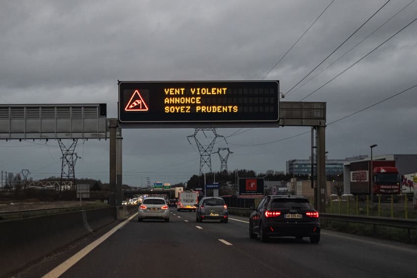 Northern France on weather alert for high winds and storms