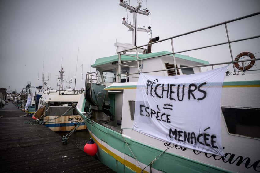 Fishermen and ecologists unite in northern France against 'sea bulldozer'