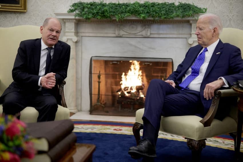 Scholz, Biden warn on Ukraine aid amid US impasse