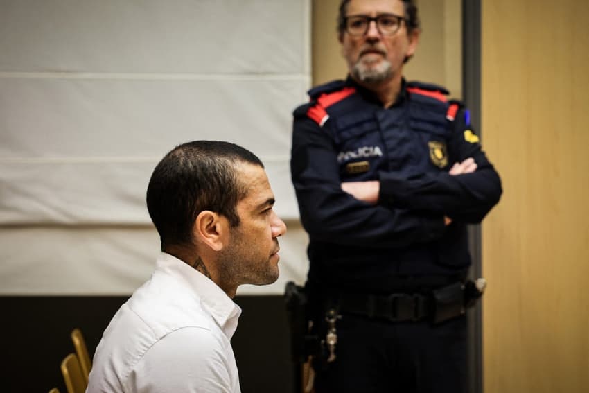 Footballer Dani Alves sentenced to 4.5 years in jail for rape in Spain