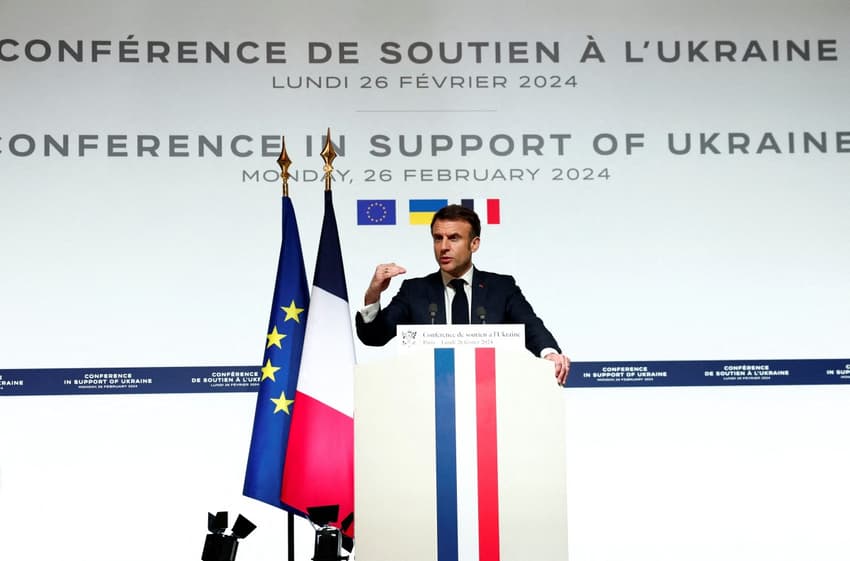 Macron breaks taboo on Western troops in Ukraine