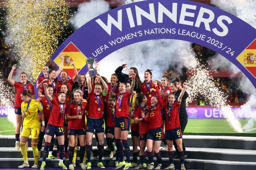 World champions Spain beat France to win Women's Nations League