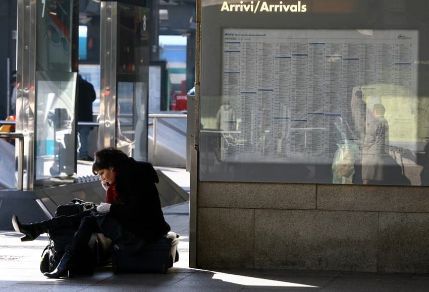 How Italy's national rail strike is affecting train travel on Monday
