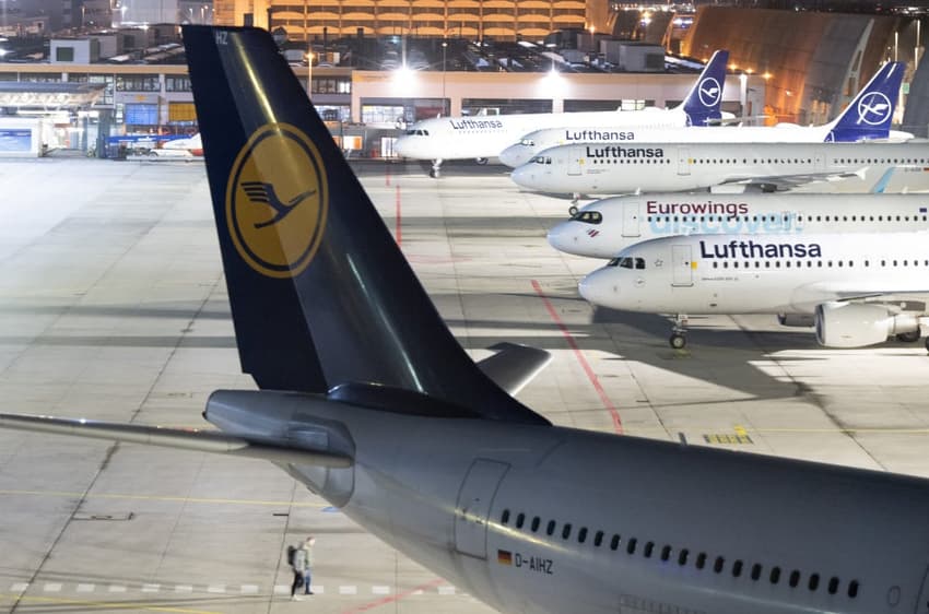 Lufthansa ground staff in Germany to stage airport strike from Thursday