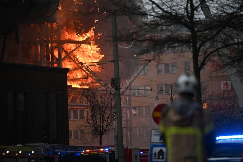 Traffic update: What people in Gothenburg should know about the Liseberg fire