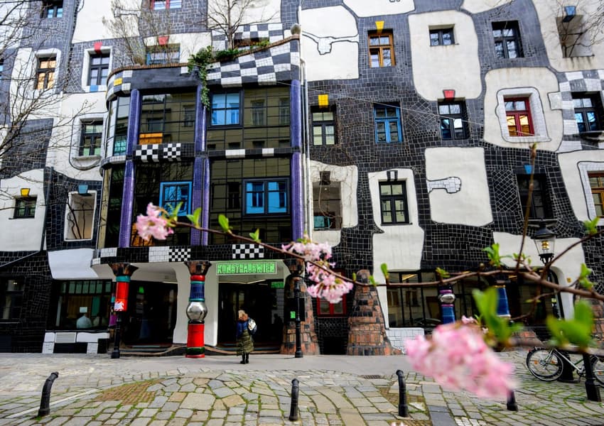 Vienna's wacky Hundertwasser museum gets even greener