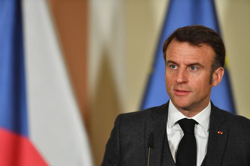 'No limits' to Ukraine support, Macron tells France's party leaders