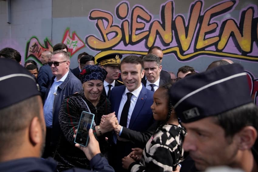 Macron vows 'unprecedented operation' against drugs in Marseille