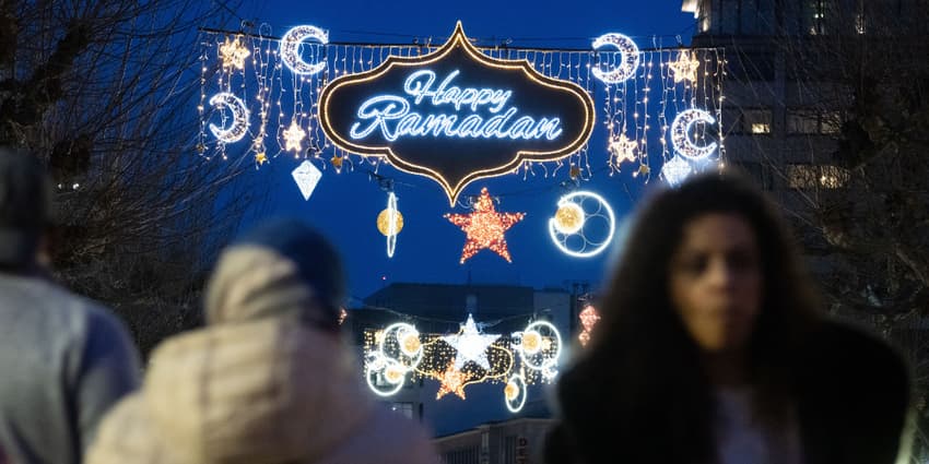 Frankfurt becomes first German city to light up for Ramadan