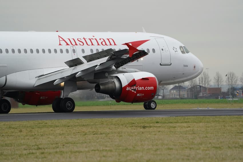 Austrian Airlines cancels over 100 flights on Thursday amid staff dispute