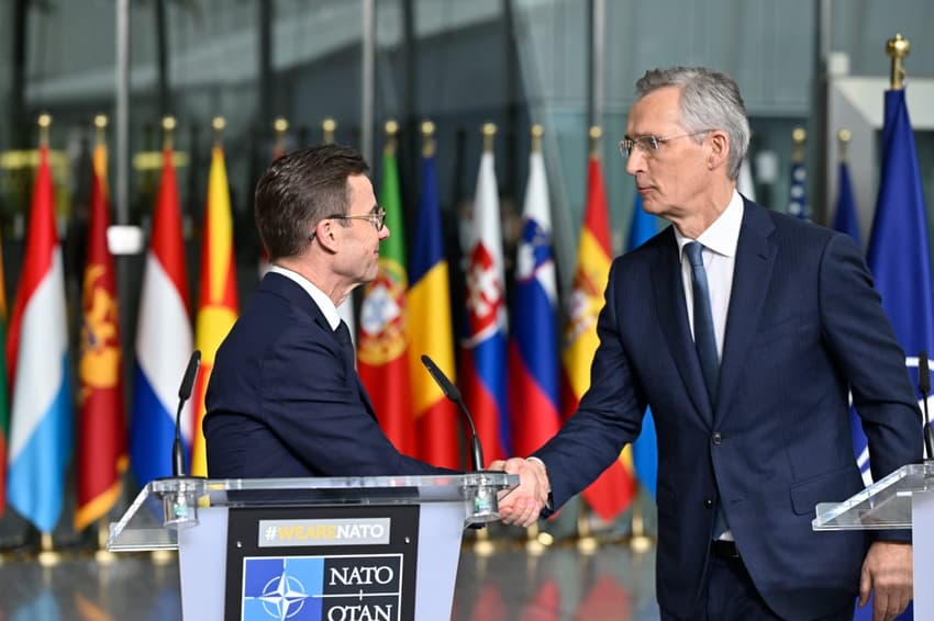 Nato secretary-general: Sweden joining alliance shows Putin 'failed'