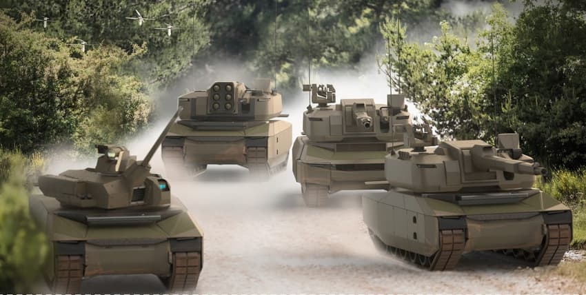 France and Germany sign deal on 'tank of the future'