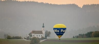 Hot air balloons take off for German championship