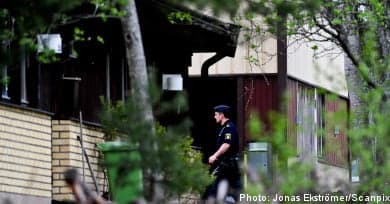 Man held over double murder in Stockholm