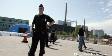 No explosives found at nuclear plant