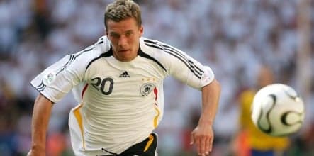 Polish-born Podolski banking on German win