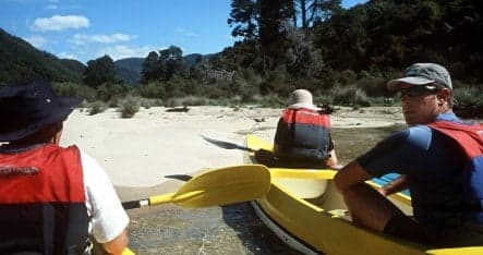 German kayaker survives rapids accident in New Zealand